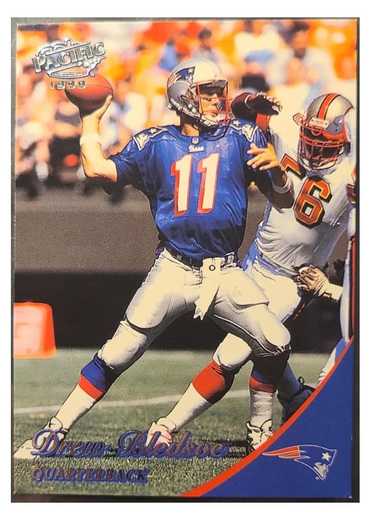 1999 Pacific Drew Bledsoe #1 card