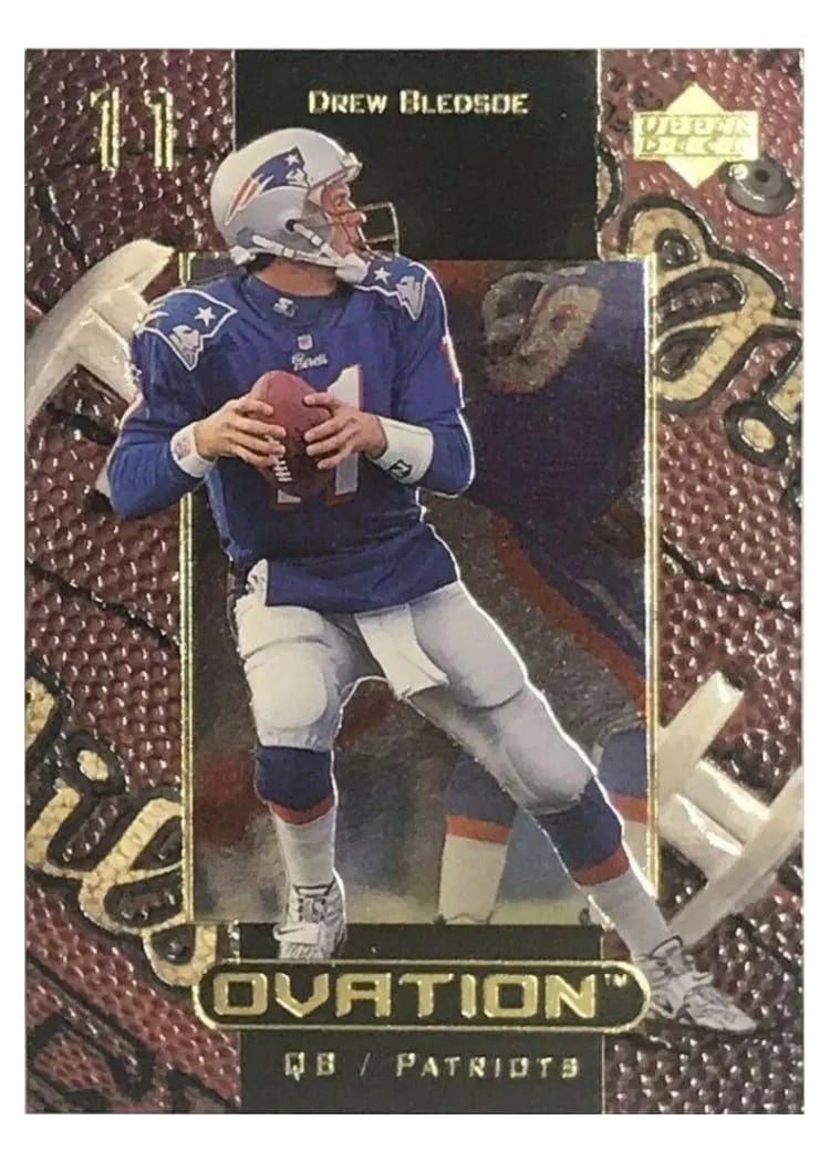 1999 Upper Deck Ovation Drew Bledsoe #33 card