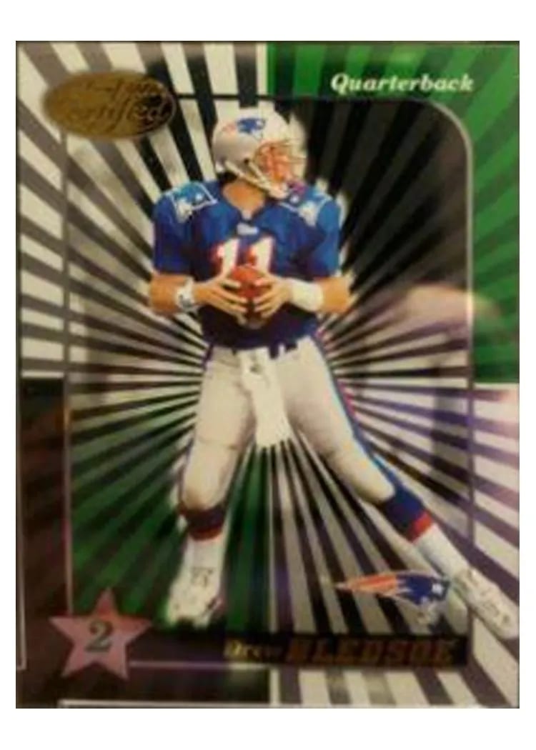 2000 Leaf Certified Drew Bledsoe #132 card