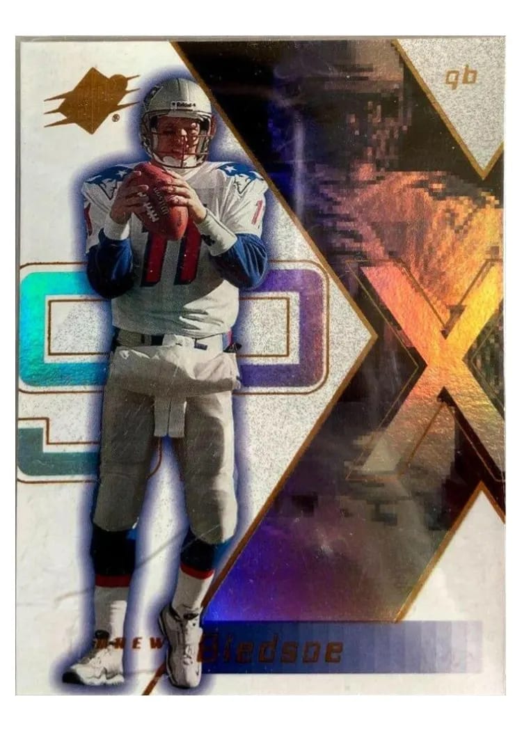 2000 Spx Drew Bledsoe #50 card