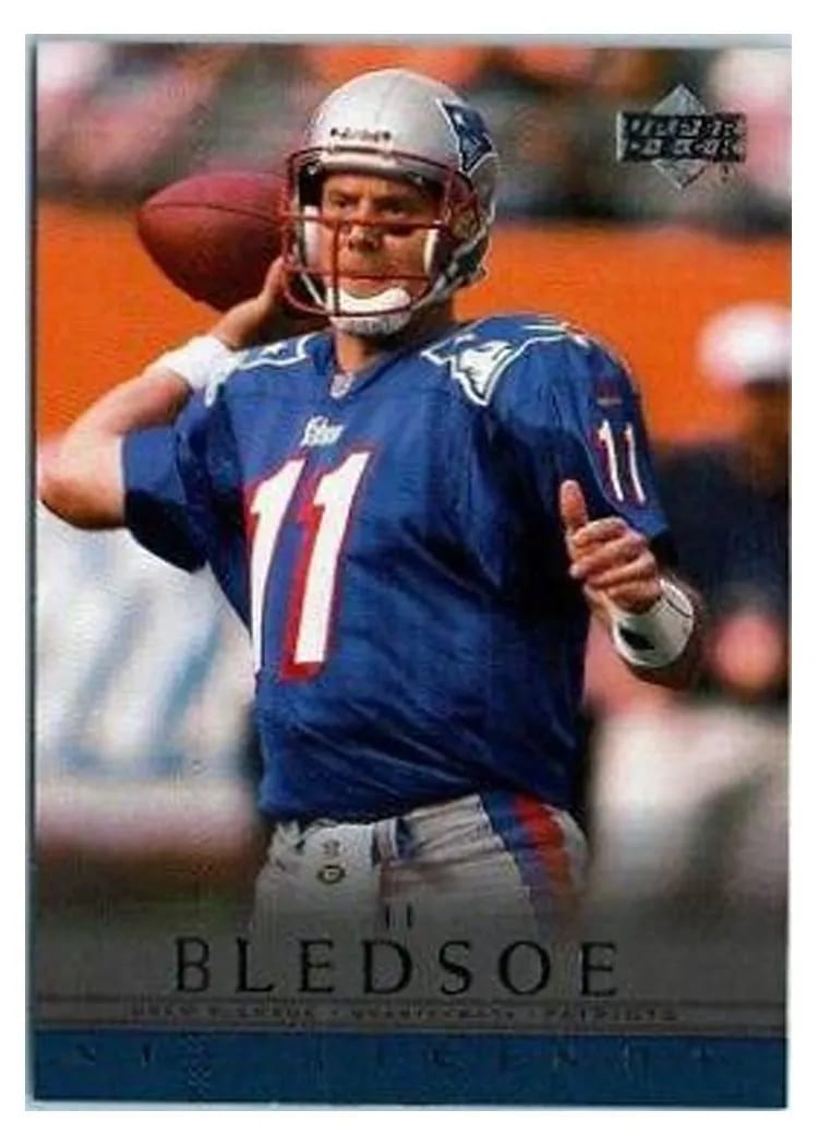 2000 Upper Deck Legends Drew Bledsoe #42 card