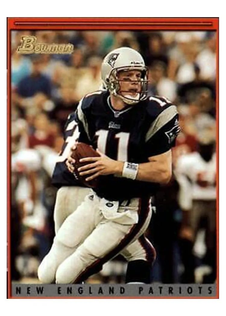 2001 Bowman Drew Bledsoe #7 card