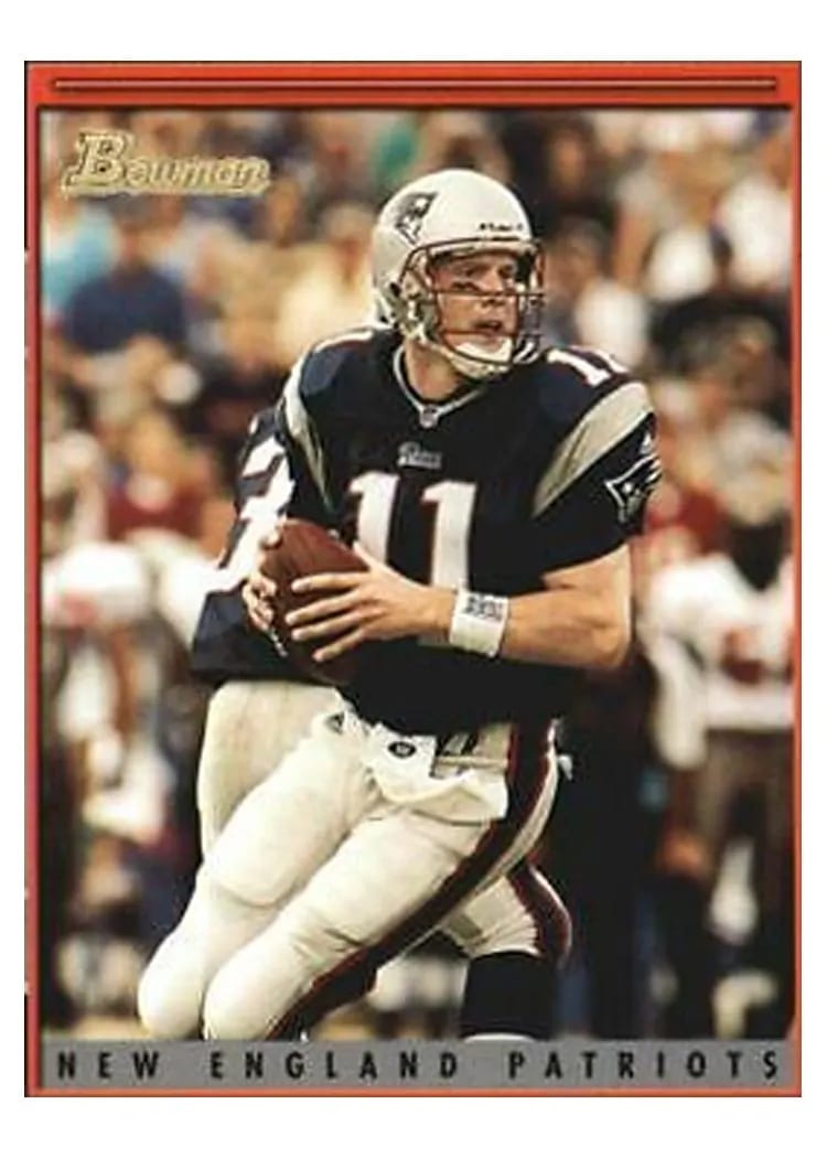 2001 Bowman Drew Bledsoe #7 card