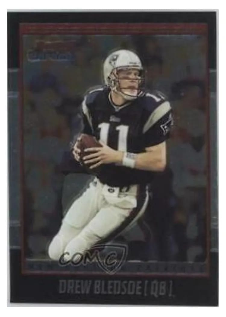 2001 Bowman Chrome Drew Bledsoe #7 card