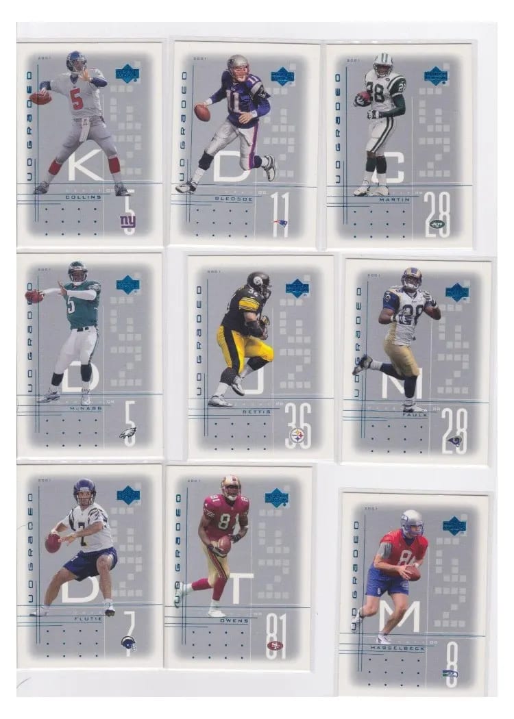 2001 Upper Deck Graded Drew Bledsoe #24 card