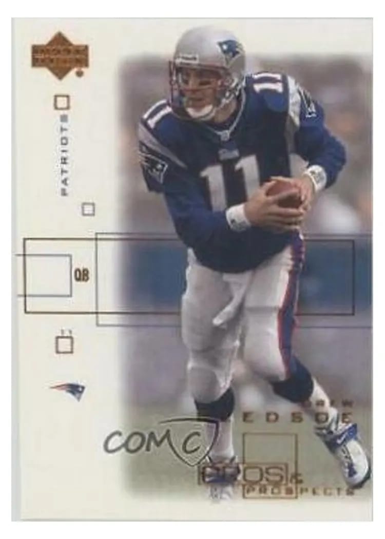 2001 Upper Deck Pros & Prospects Drew Bledsoe #52 card