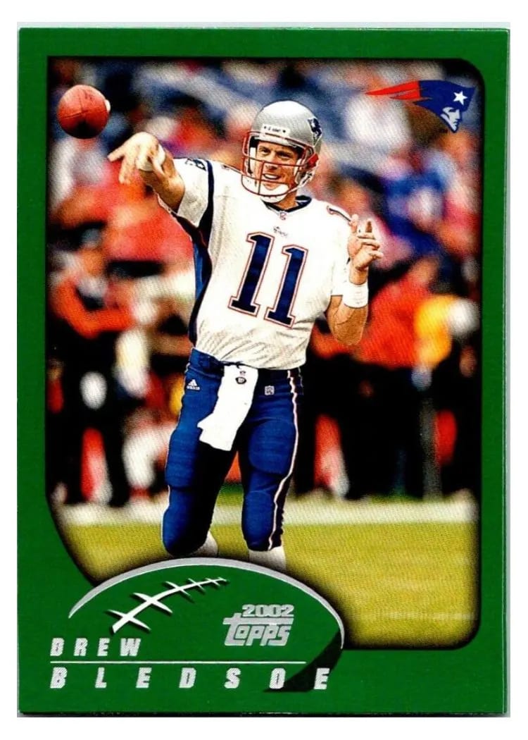 2002 Topps Drew Bledsoe #53 card