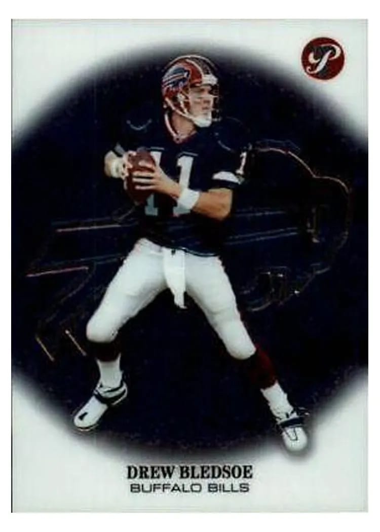 2002 Topps Pristine Drew Bledsoe #46 card