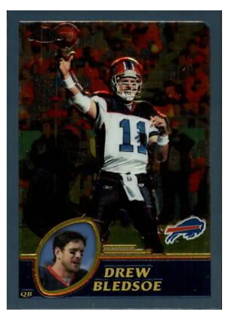 2003 Topps Chrome Drew Bledsoe #43 card