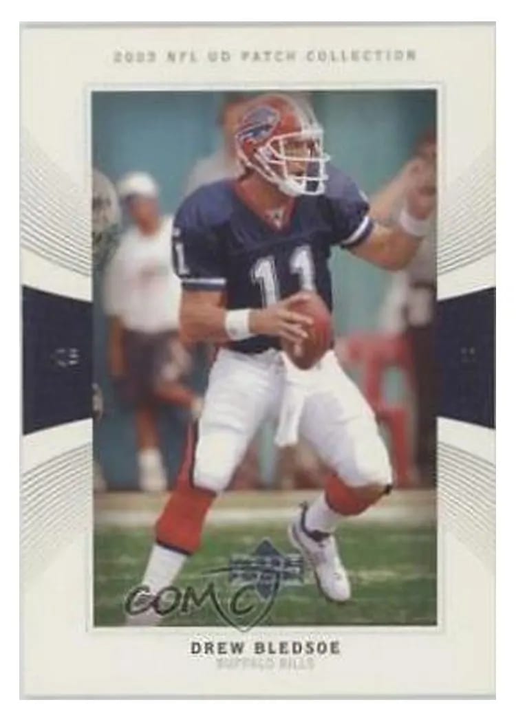 2003 Upper Deck Patch Collection Drew Bledsoe #16 card