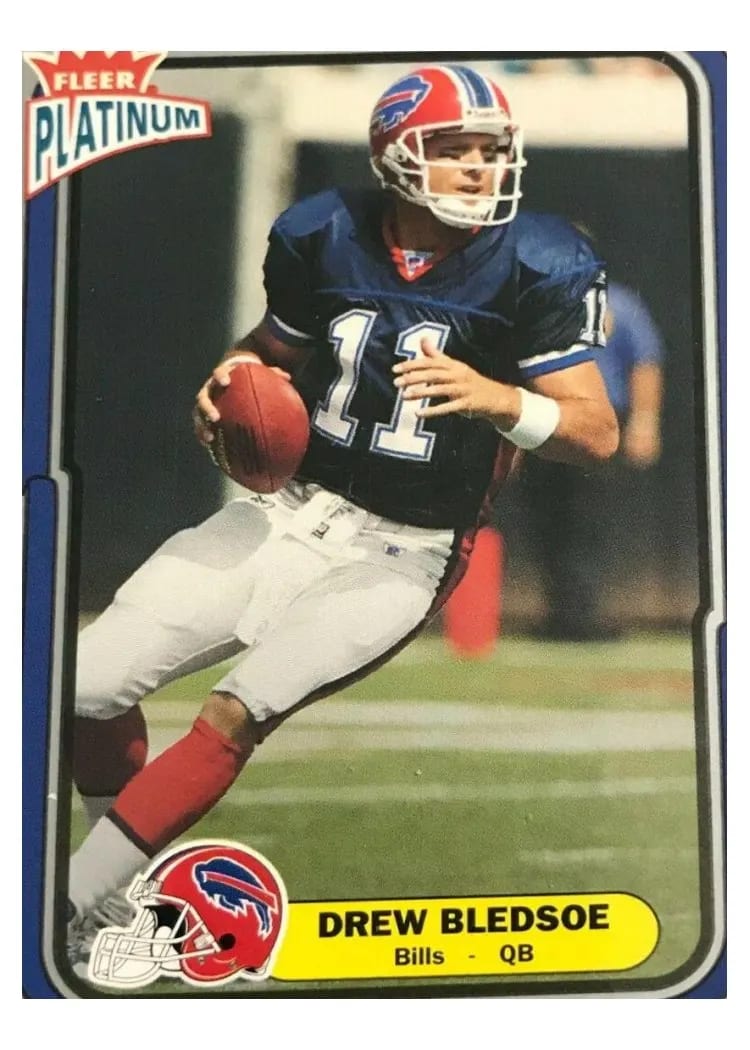 2004 Fleer Platinum Drew Bledsoe #27 card