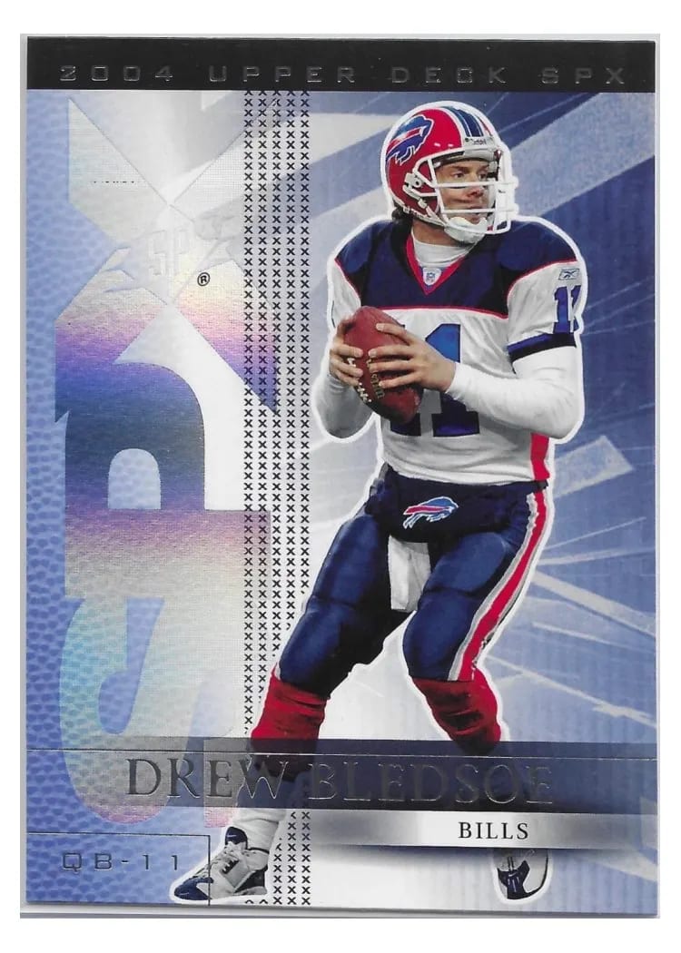 2004 Spx Drew Bledsoe #11 card