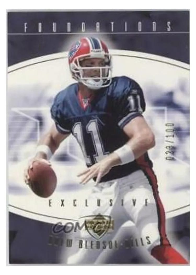 2004 Upper Deck Foundations Drew Bledsoe #12 card