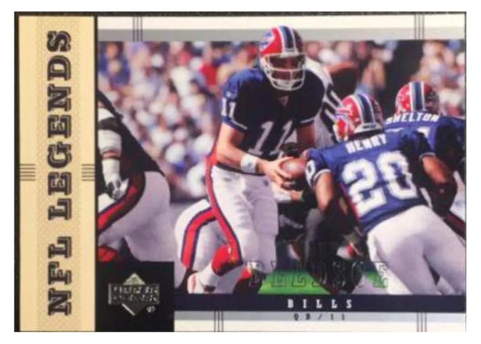 2004 Upper Deck Legends Drew Bledsoe #8 card