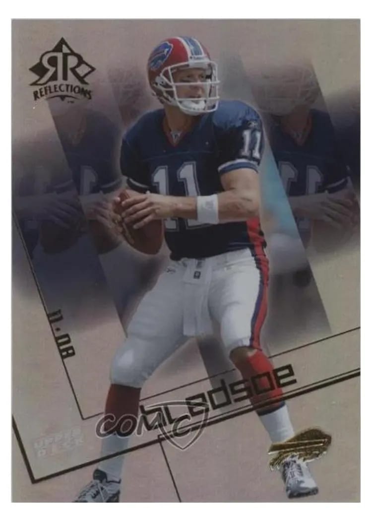 2004 Upper Deck Reflections Drew Bledsoe #10 card