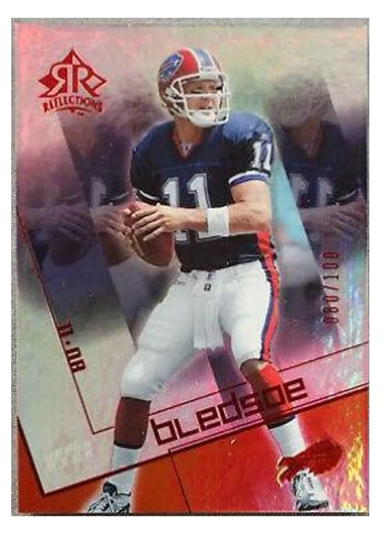 2004 Upper Deck Reflections Drew Bledsoe #10 card