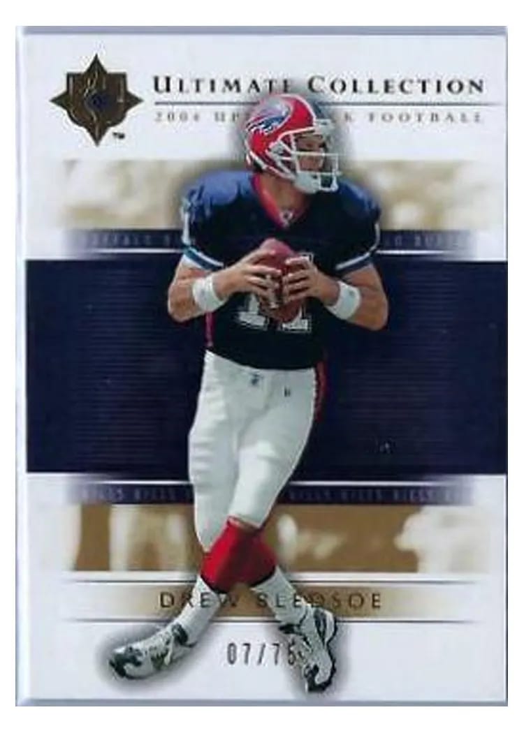 2004 Upper Deck Ultimate Collection Drew Bledsoe #7 card