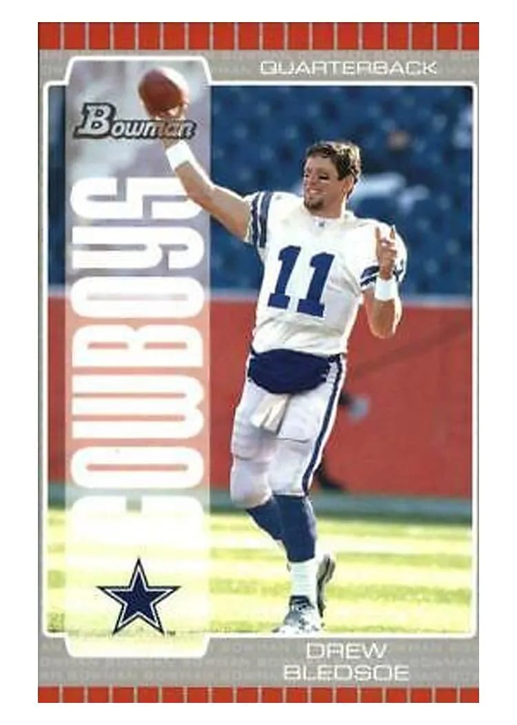 2005 Bowman Drew Bledsoe #11 card