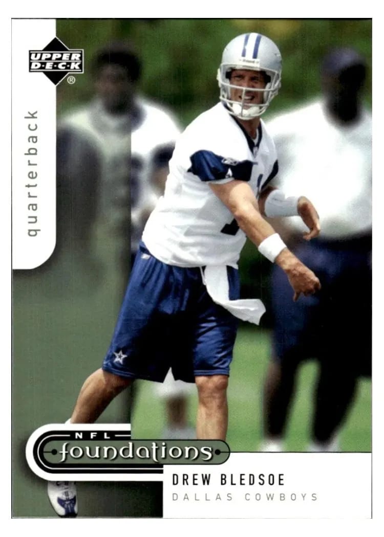 2005 Upper Deck Foundations Drew Bledsoe #26 card