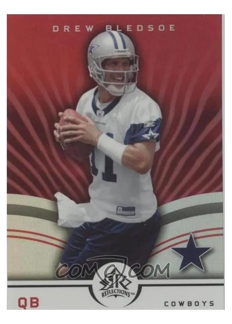 2005 Upper Deck Reflections Drew Bledsoe #26 card