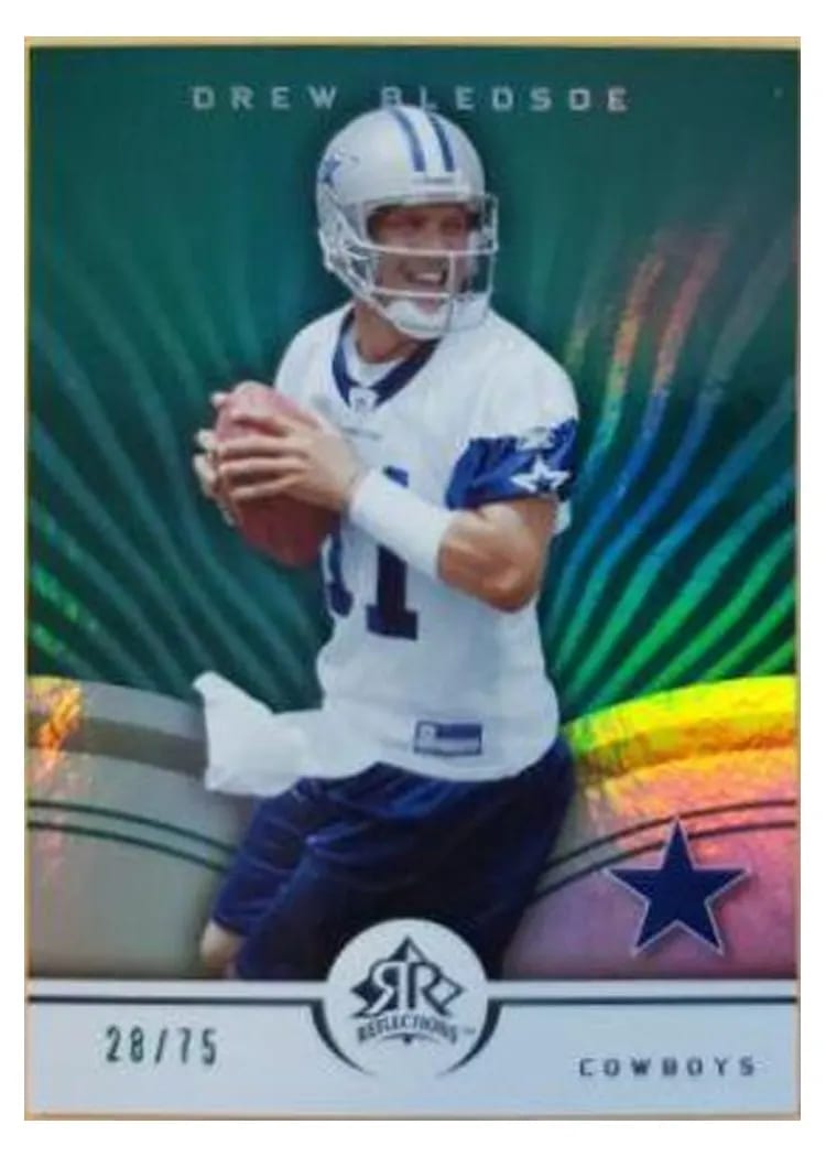 2005 Upper Deck Reflections Drew Bledsoe #26 card
