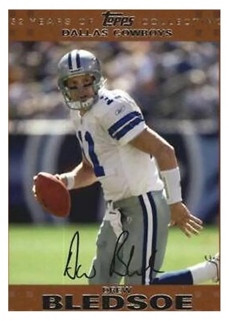 2007 Topps Drew Bledsoe #13 card