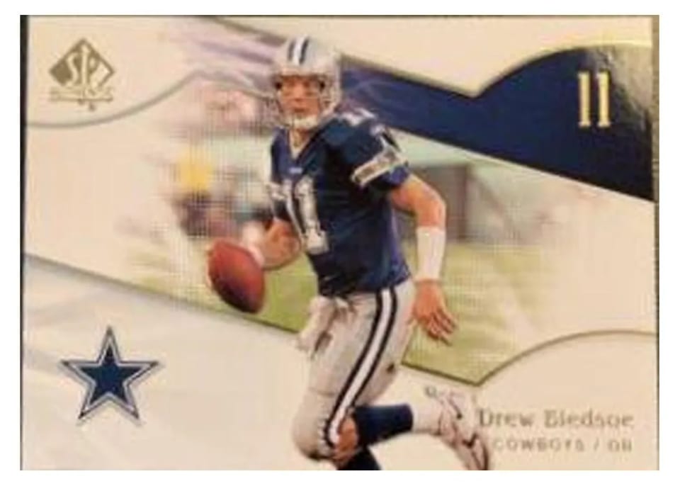 2009 SP Authentic Drew Bledsoe #105 card