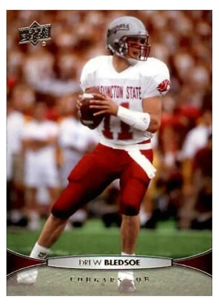 2012 Upper Deck Drew Bledsoe #17 card