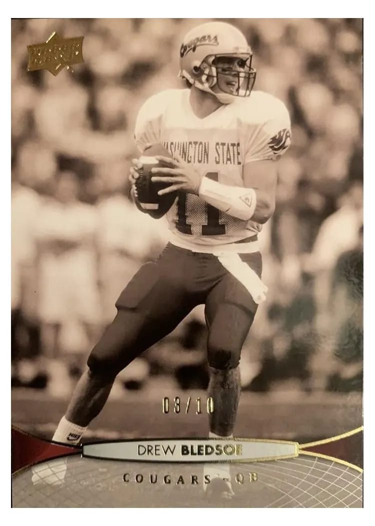2012 Upper Deck Drew Bledsoe #17 card