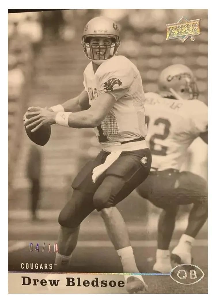 2013 Upper Deck Drew Bledsoe #39 card