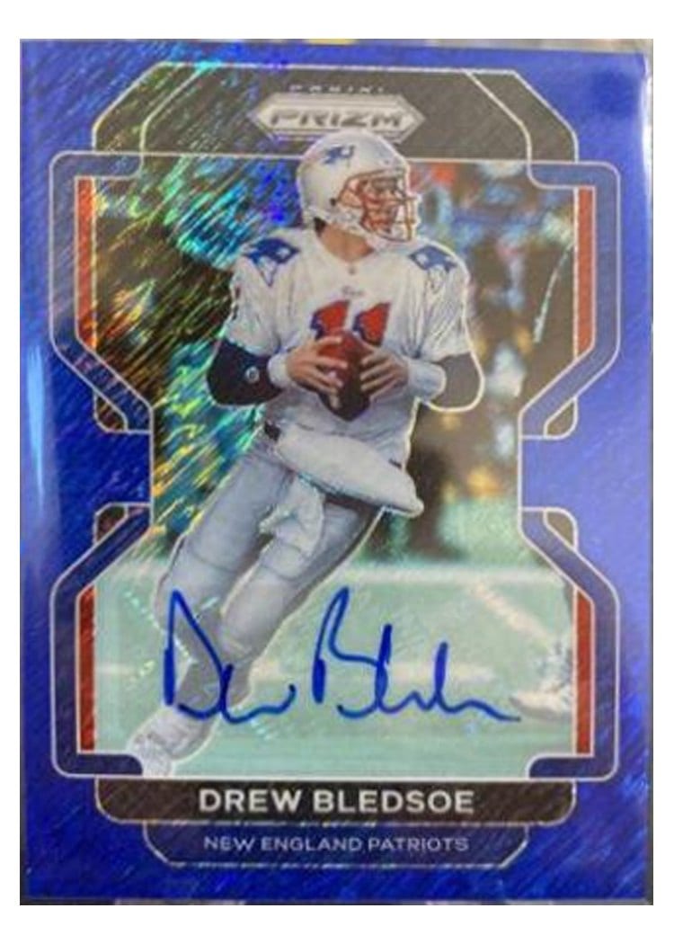 2021 Panini Prizm Base Set Drew Bledsoe #102 card