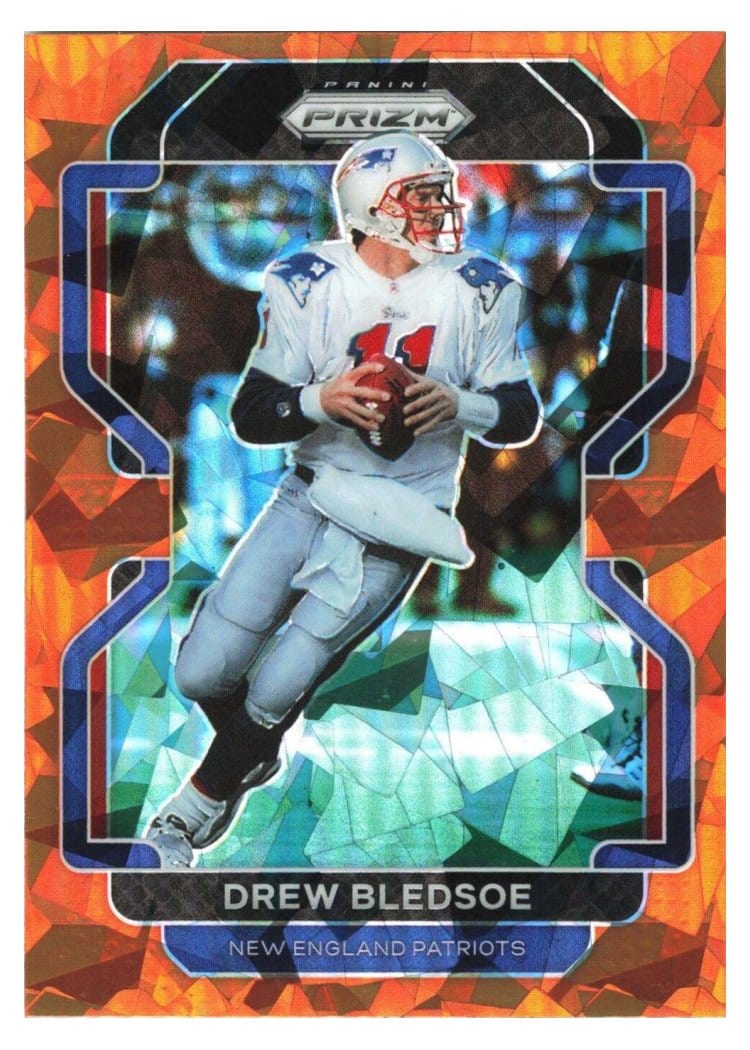 2021 Panini Prizm Base Set Drew Bledsoe #102 card