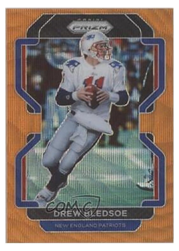 2021 Panini Prizm Base Set Drew Bledsoe #102 card