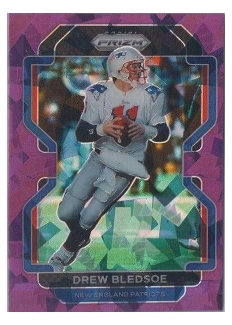 2021 Panini Prizm Base Set Drew Bledsoe #102 card