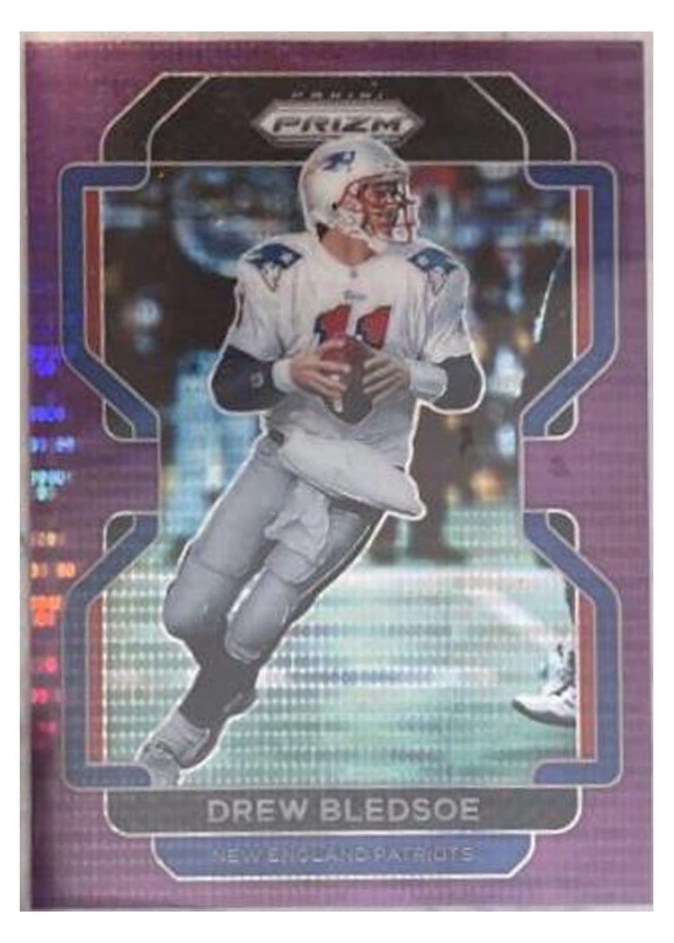 2021 Panini Prizm Base Set Drew Bledsoe #102 card