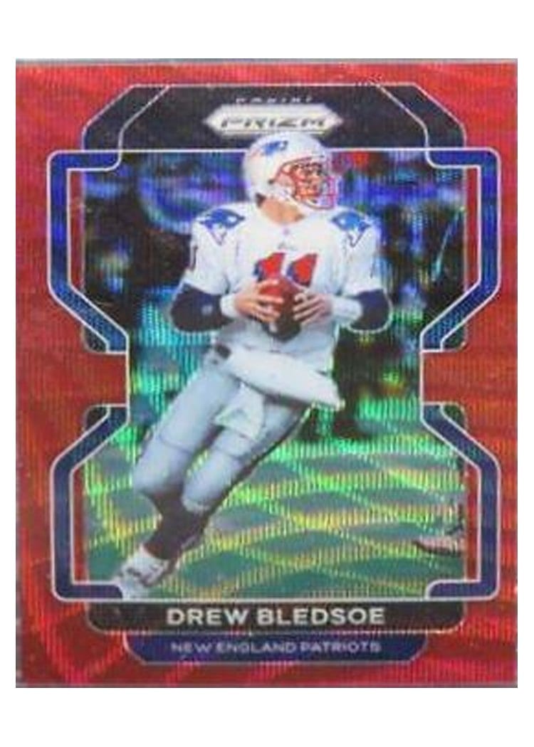 2021 Panini Prizm Base Set Drew Bledsoe #102 card