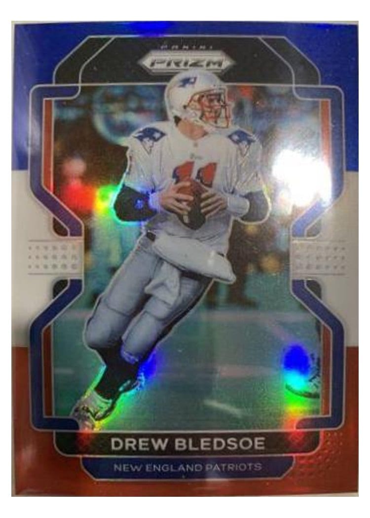 2021 Panini Prizm Base Set Drew Bledsoe #102 card