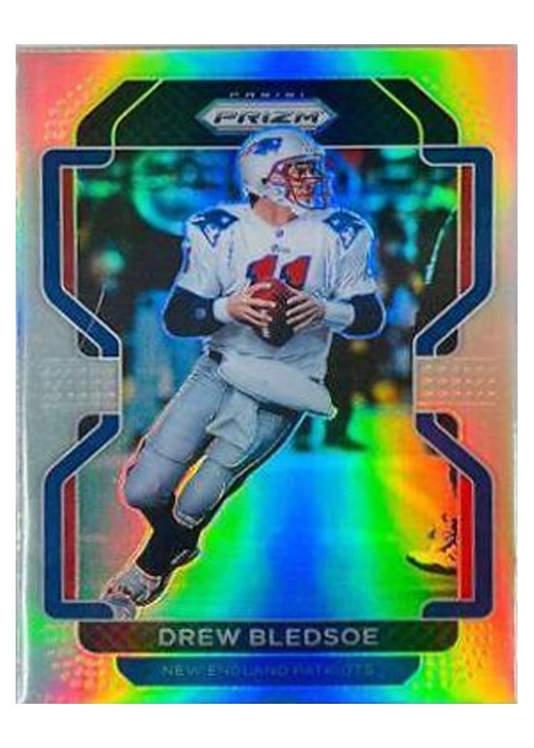 2021 Panini Prizm Base Set Drew Bledsoe #102 card