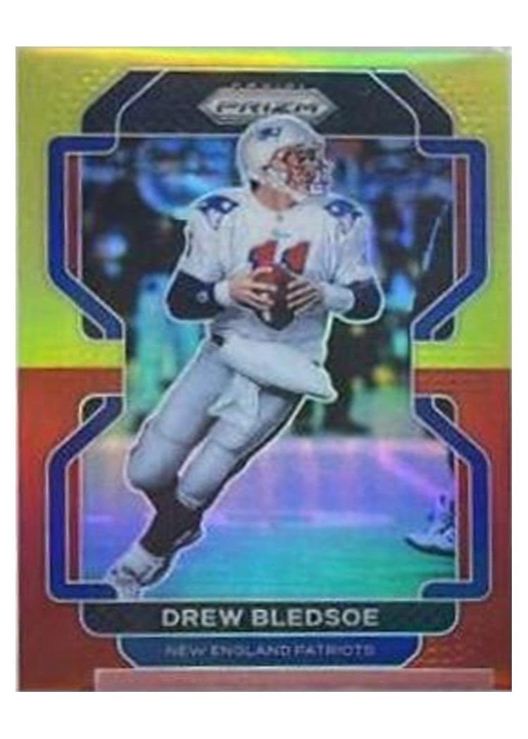 2021 Panini Prizm Base Set Drew Bledsoe #102 card