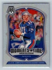 2024 Panini Mosaic Moments in Time Drew Bledsoe #2 card