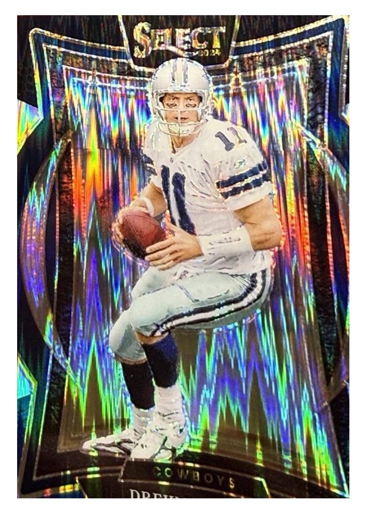 2024 Panini Select Base Set Drew Bledsoe #53 card