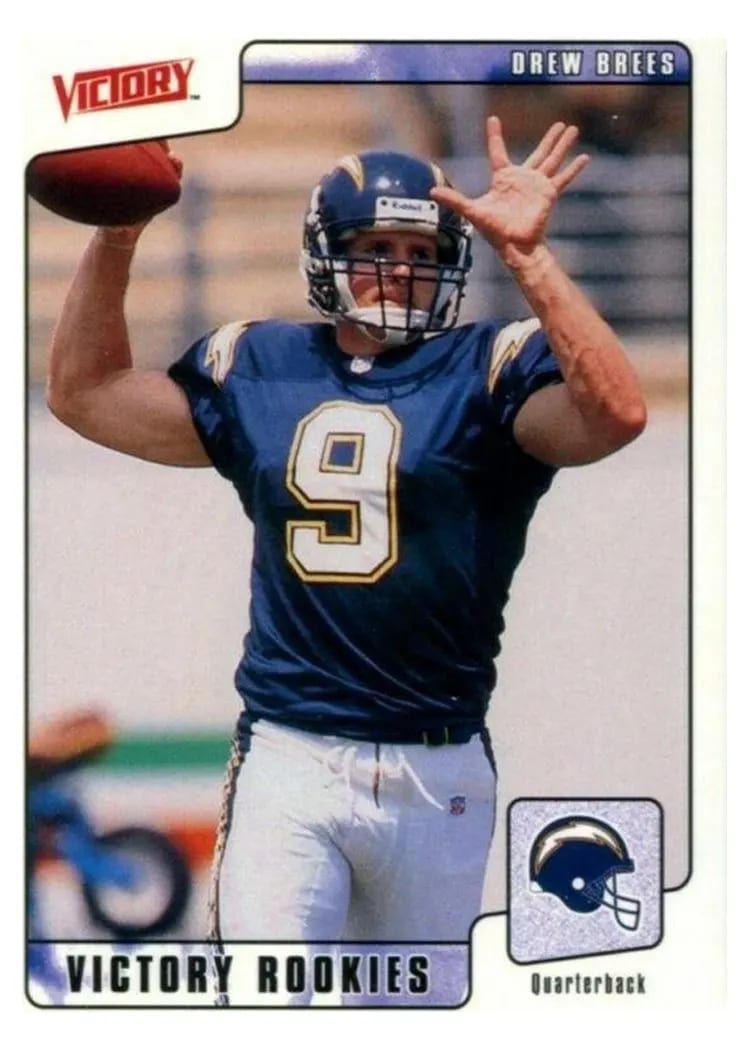 Drew Brees, 2001 Upper Deck Victory
