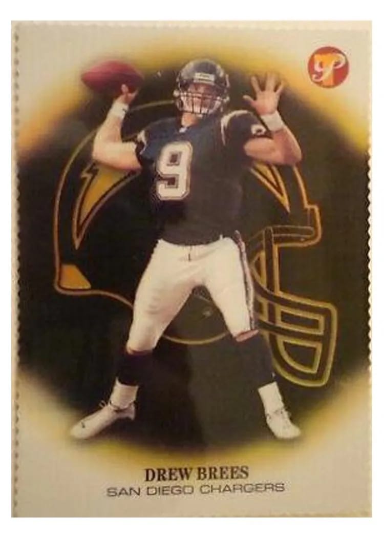 2002 Topps Pristine Drew Brees #6 card