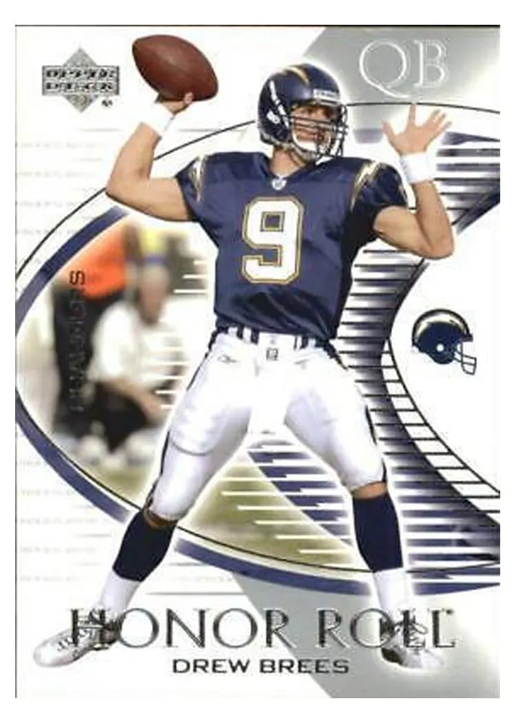 2003 Upper Deck Honor Roll Drew Brees #45 card