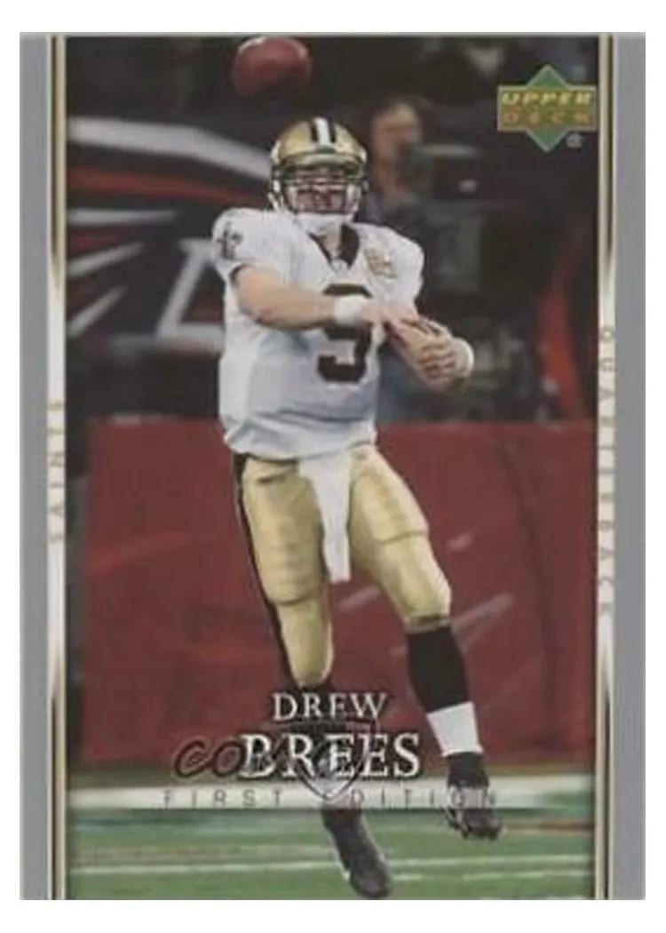 2007 Upper Deck First Edition Drew Brees #66 card