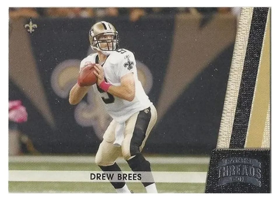 2011 Panini Threads Drew Brees #92 card