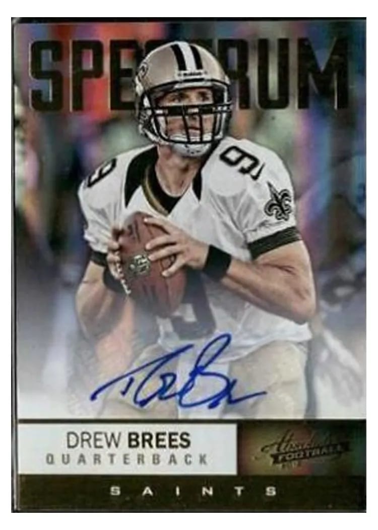 2012 Panini Absolute Drew Brees #63 card