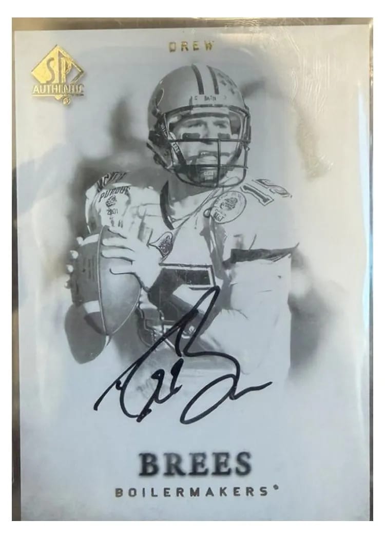 2012 SP Authentic Drew Brees #149 card