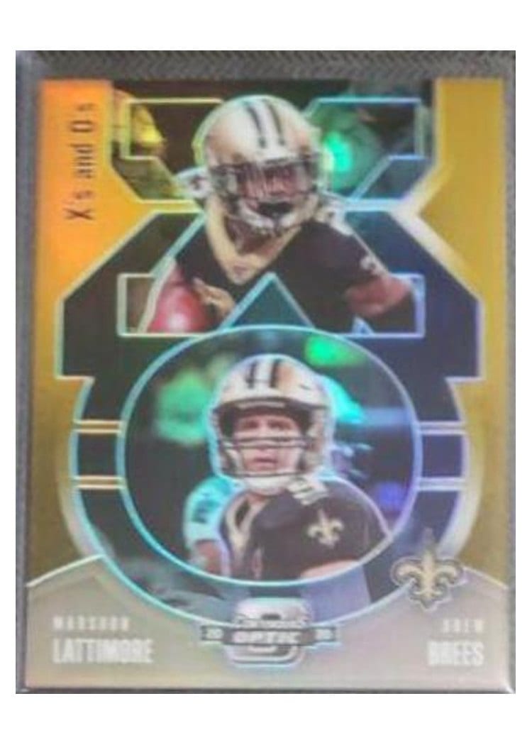 2020 Panini Contenders Optic Base Set Drew Brees #41 card