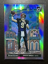 2021 Donruss Downtown Drew Brees #DT-21 card